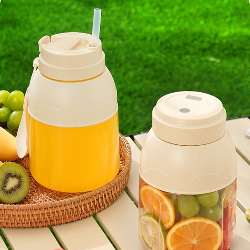 Mini Personal Juicer 800ML Strong 1300mAh Battery For Custom Shakes Purees And Healthy Drinks Travel Convenient