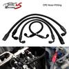 AN4 AN6 AN8 AN10 Nylon Braided CPE Fuel Hose Oil Fuel Gas Line with CPE Fitting