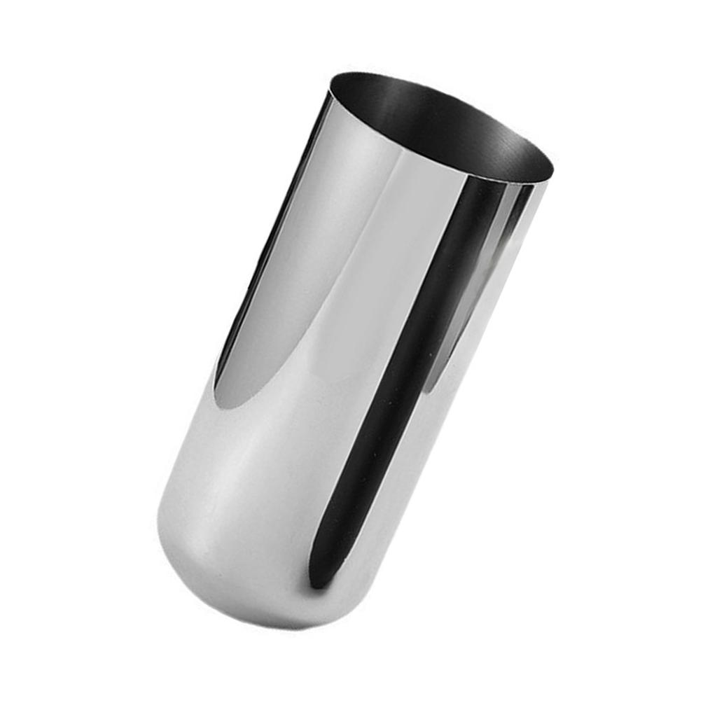 Blomstervase Moderne Minimalistisk Dekorasjon 304 Rustfritt Stål Skrivebordsvase Skinnende for Soverom eller Studierom