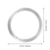 Aluminum Alloy Turntable Bearing Sturdy Heavy Duty Round Swivel Plate for Dining Table Household Use Restaurant Accessory