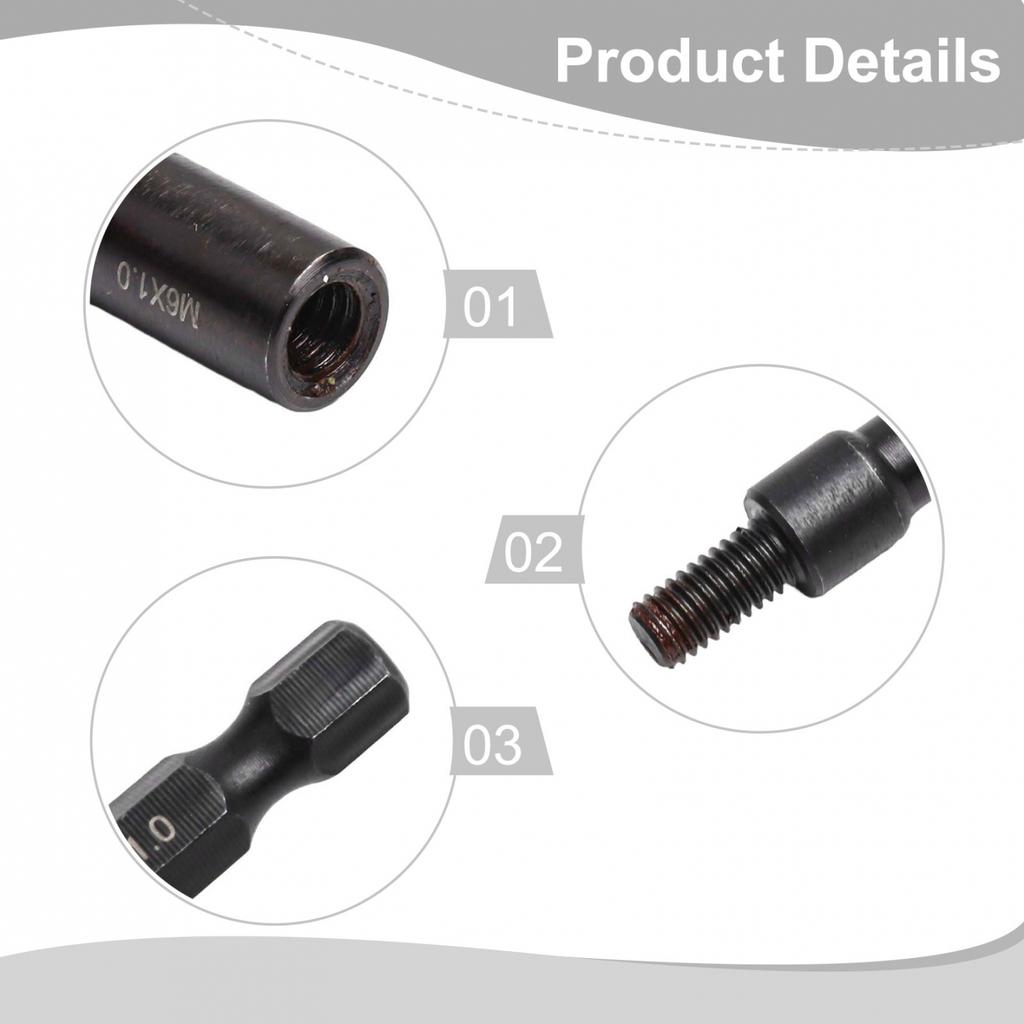 M6/M8/M10 Self Tapping Socket Adapter Set for Woodworking Enthusiasts