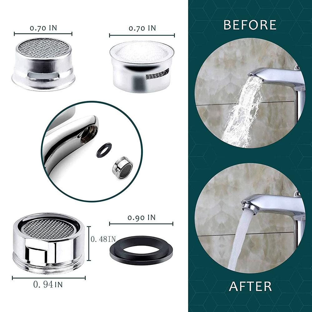 4 Pcs Faucet Aerator Kitchen Sink Faucet Head Bathroom Faucet Aerat