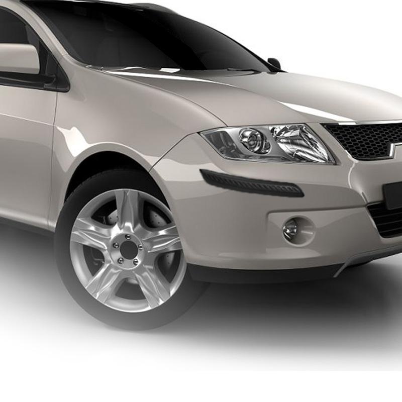 2 bucăți 40 cm de protecție pentru bara de protecție auto benzi anti-coliziune din cauciuc pentru protecție auto pentru colțuri, bară de muluri de protecție pentru mașină SUV