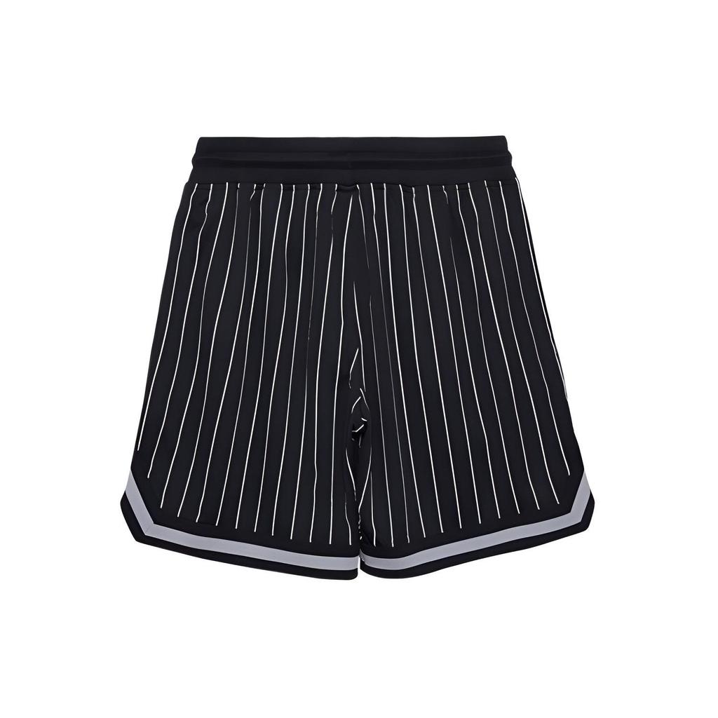New Era SS24 MLB New York Yankees Embroidered NY Striped Casual Short Basketball Shorts Unisex Shorts Black 13788447