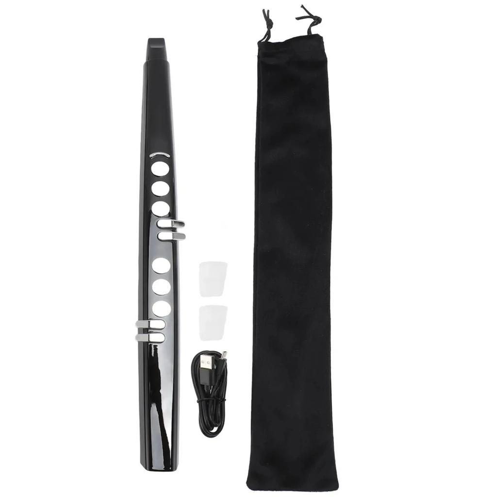 MIDI Electronic Saxophone Mini Digital Wind Instrument for Practice  Portable 13 Tone Multifunctional 3 Blowing Sensitivity