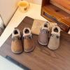 Children's Shoes, Kids Cotton Shoes, Winter New Style with Added Fleece, Thick and Warm Children's Snow Boots for Girls