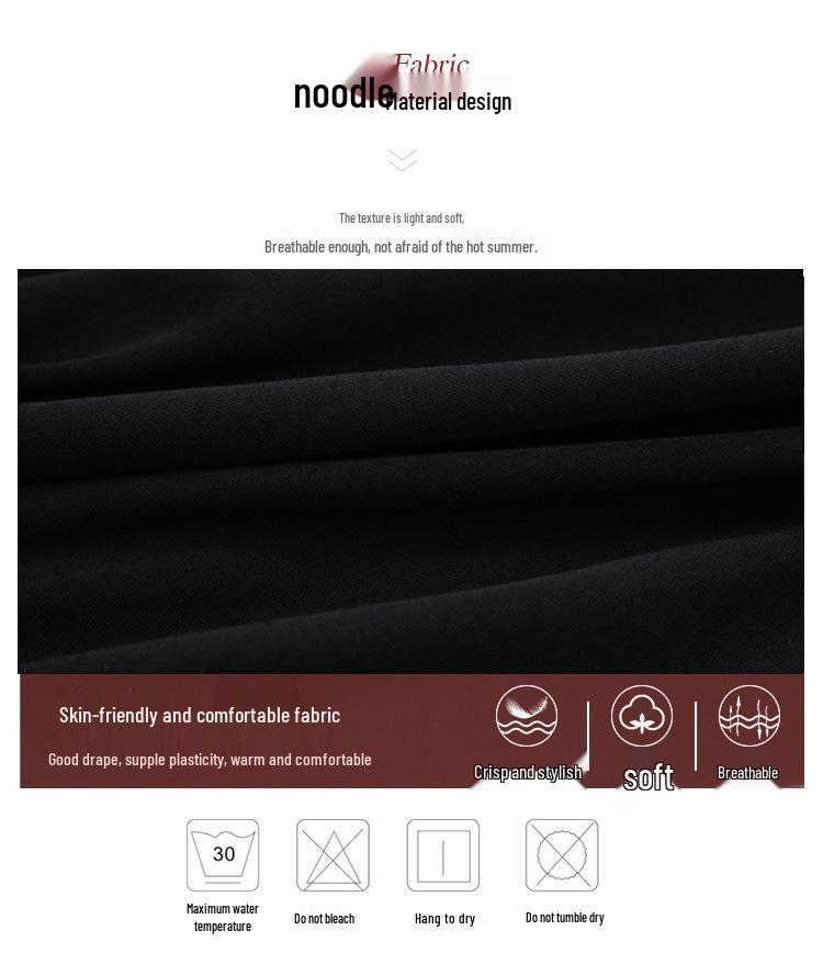 Women's Dark Chinese Style Irregular Mid-Sleeve Loose Top