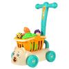 Multicolor Supermarket Trolley Toy Simulation Pretend Shopping Playset Toy  Indoor Play