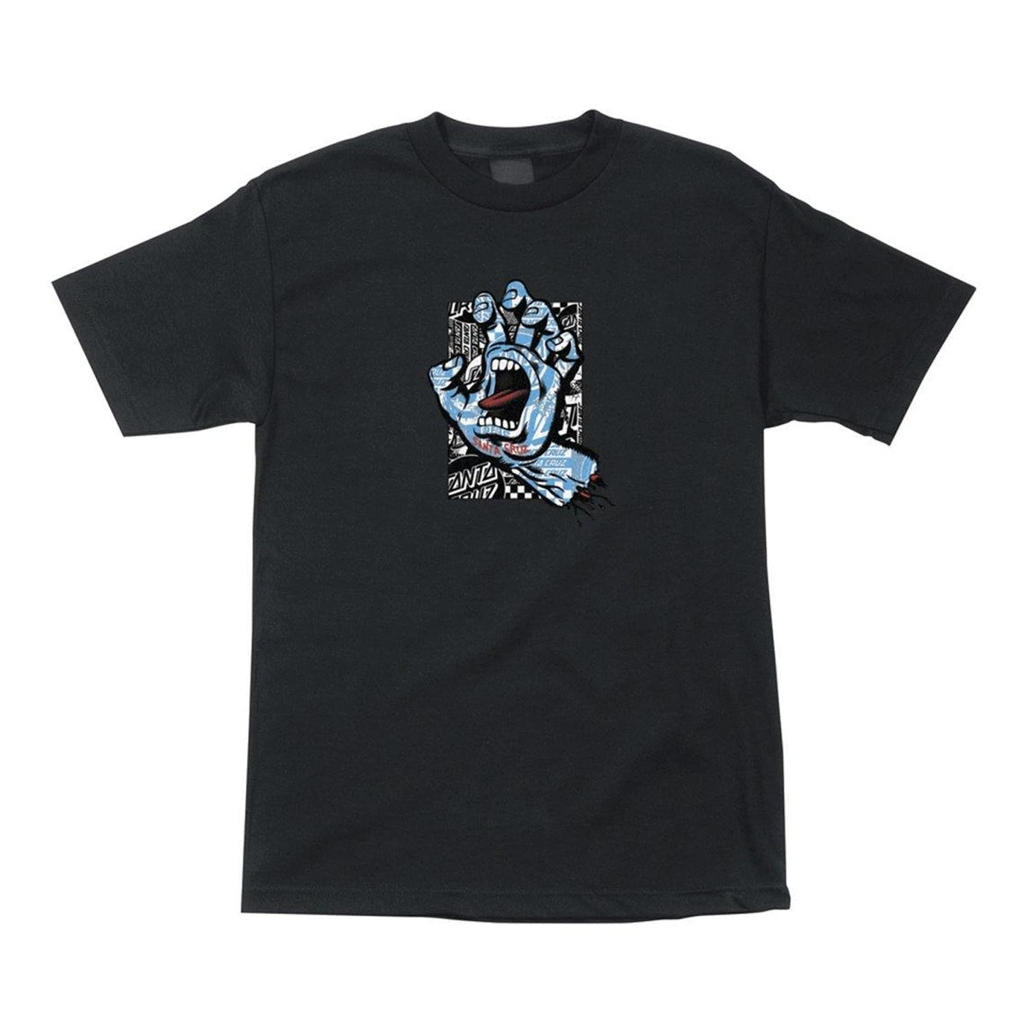 Santa Cruz Skateboards Shirt Flier Hand Black M