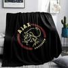 1PC AFC Ajax Patterned Flannel Blanket Suitable For All Seasons for Home Decor Warmth and Comfort Gifts Holiday Present