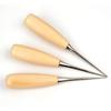 2pcs Leather Hand Stitching Awl Tool Leather Craft Hole Punch Tools Sewing Punching Hole Maker Stitching Over Stitch