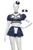 Clearstone Royal Nudie Cosplay Halloween Premium Police Costume, Women's, Navy