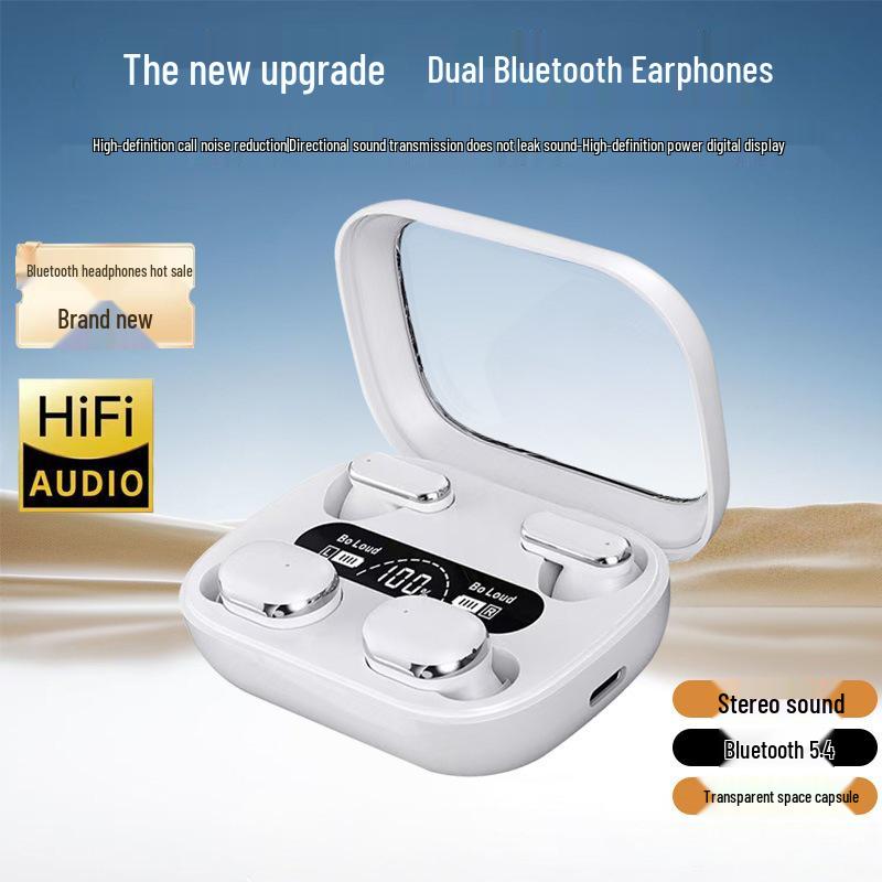 Q8 Sports Wireless Bluetooth Headphones 5.4 Core, High-Quality Noise Reduction, with Power Display, Comfortable Fit.