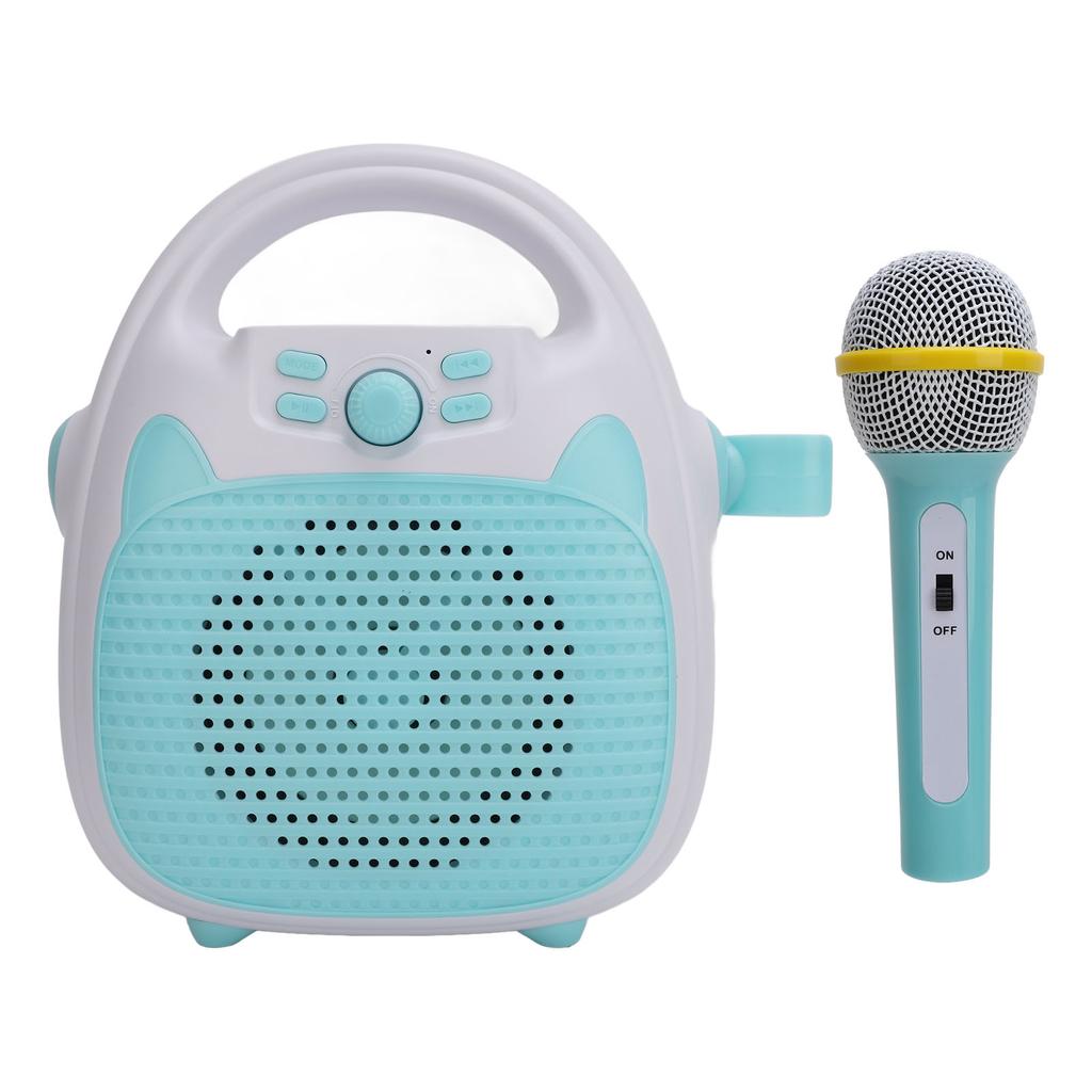 Kids Karaoke Machine with Microphone Exercise Singing Talent Compact Kids Portable Bluetooth