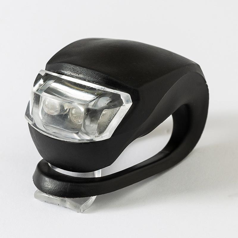 Fahrradlicht Silikon Wasserdicht LED Clip-on Fahrradlicht LED Taschenlampe Laterne Rücklicht Nachtsicherheit Fahrt Warnlicht
