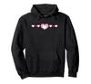 Hello Kitty US Design Heart Pink Hoodie