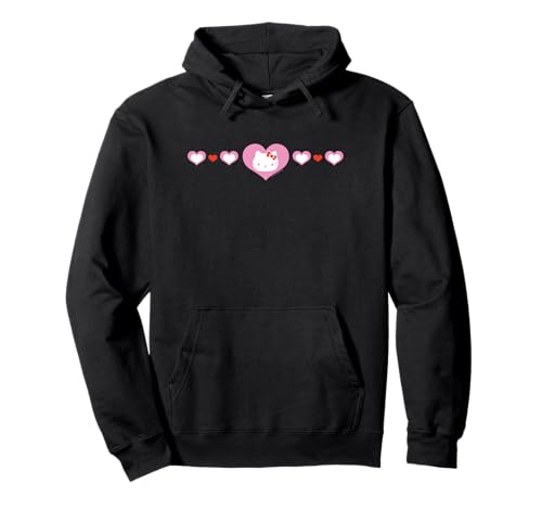 

Худи Hello Kitty в американском дизайне с розовым сердцем