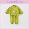 Childrens Casual Sportswear Set With Polyester Fabric For Ages 3 To 8