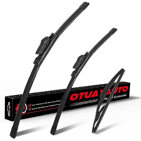 OTUAYAUTO 22"+22" Windshield Wiper Blades Replacement for Chevrolet Silverado 1500 2500 3500 1999-2006 2019-2024 Front Window Wiper Fit Factory