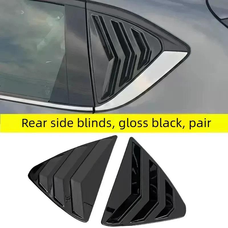 Car Exterior Modification Accessories Tools For Mazda CX5 2017-2025 Rear Triangle Window Louver Side Window Shark Gill Sticker
