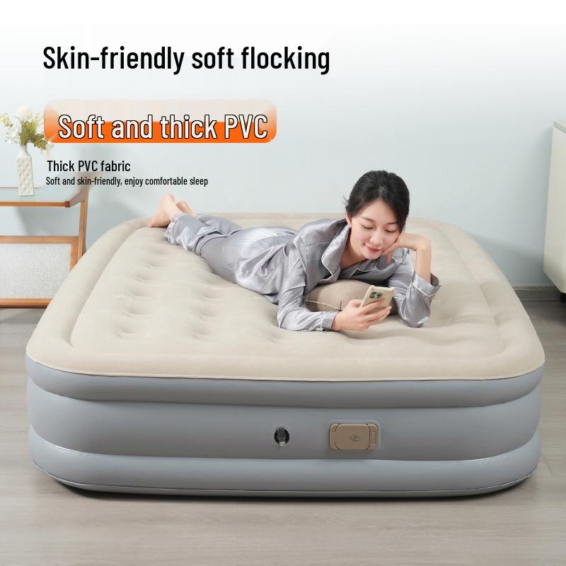 Cross-Border Automatic Inflatable Mattress - Portable Outdoor and Indoor Camping Bed