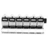 6 Unit 4Digit Mechanical Counter With Stainless Steel Body For Precise Industrial Or Outdoor Counting