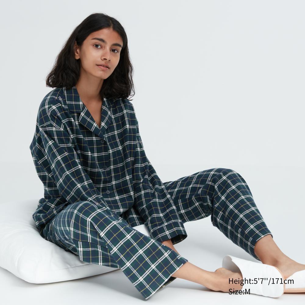 

UNIQLO Фланелевая Пижама (Длинный рукав) грамм