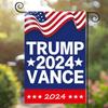 Trump Vance 2025 Flags Trump Vance Garden Flag Funny Garden Flag Double Sided Trump Vance Flags with Vivid Color Garden Decor
