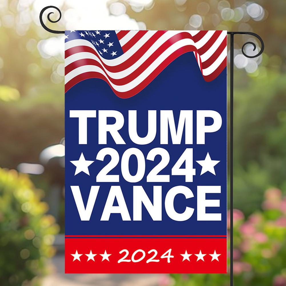Vlajky Trump Vance 2025 Vlajka Trump Vance Garden Funny Garden Flag Oboustranné vlajky Trump Vance s živými barvami zahradní dekorace