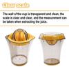 Lemon Squeezer Manual Citrus Juicer with Measuring Cup 600Ml and Cover Lemon Squeezer Juicer Lime Squeezer Bar Tool JT72