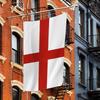 90x150cm 3x5 Ft England Flag Polyester St George Cross Flag with Grommets English National Flags Parade/Festival/Home Decoration