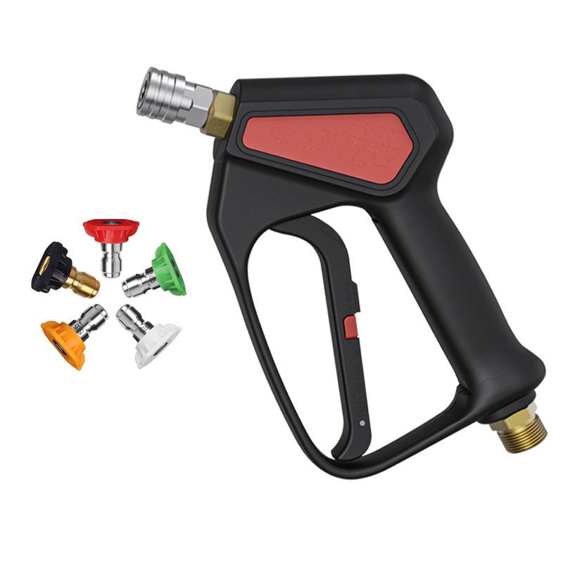 High-Pressure Water Gun 5800 PSI with Extension Rod and Multi-Function Long/Short Gun Options