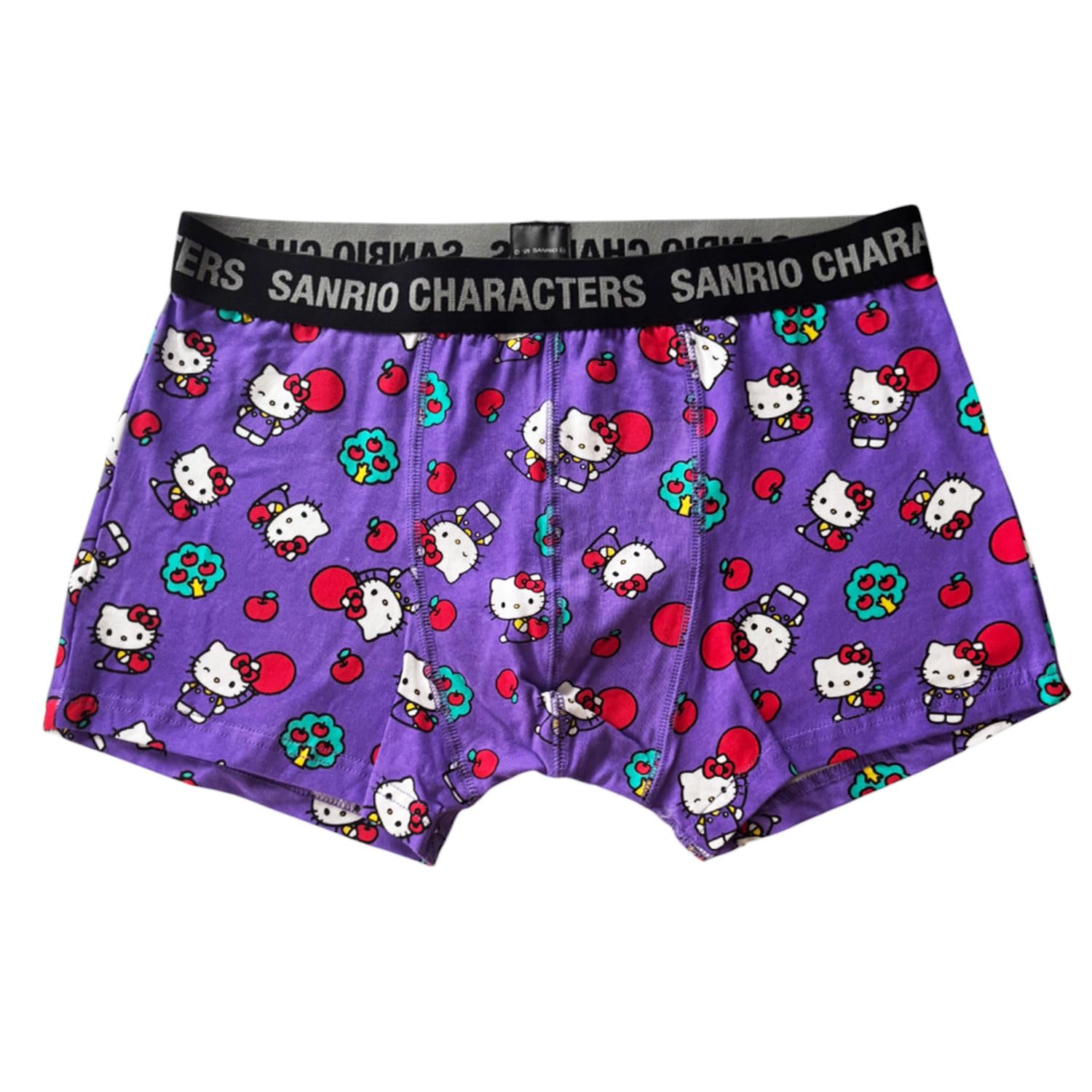 

Мужские трусы-боксеры Small Planet Hello Kitty, дизайн «Яблоко», Sanrio, размер XL