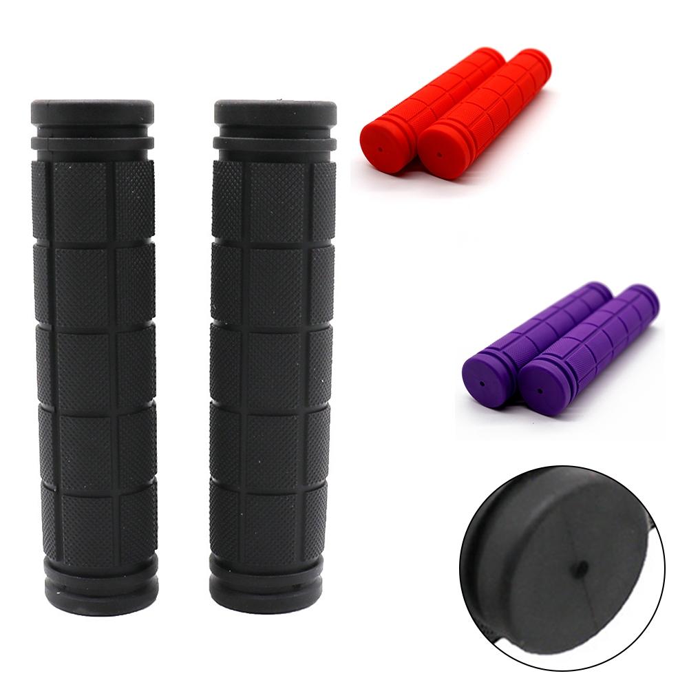 Replacement Handlebar Shock Absorption Soft Rubber 2Pcs 3 Colors