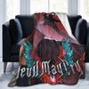 D-Devil May Cry DMC Game Gamer Blankets Flannel Sofa Throw Blanket Breathable for Home Bedroom Outdoor Throws Bedspread Quilt