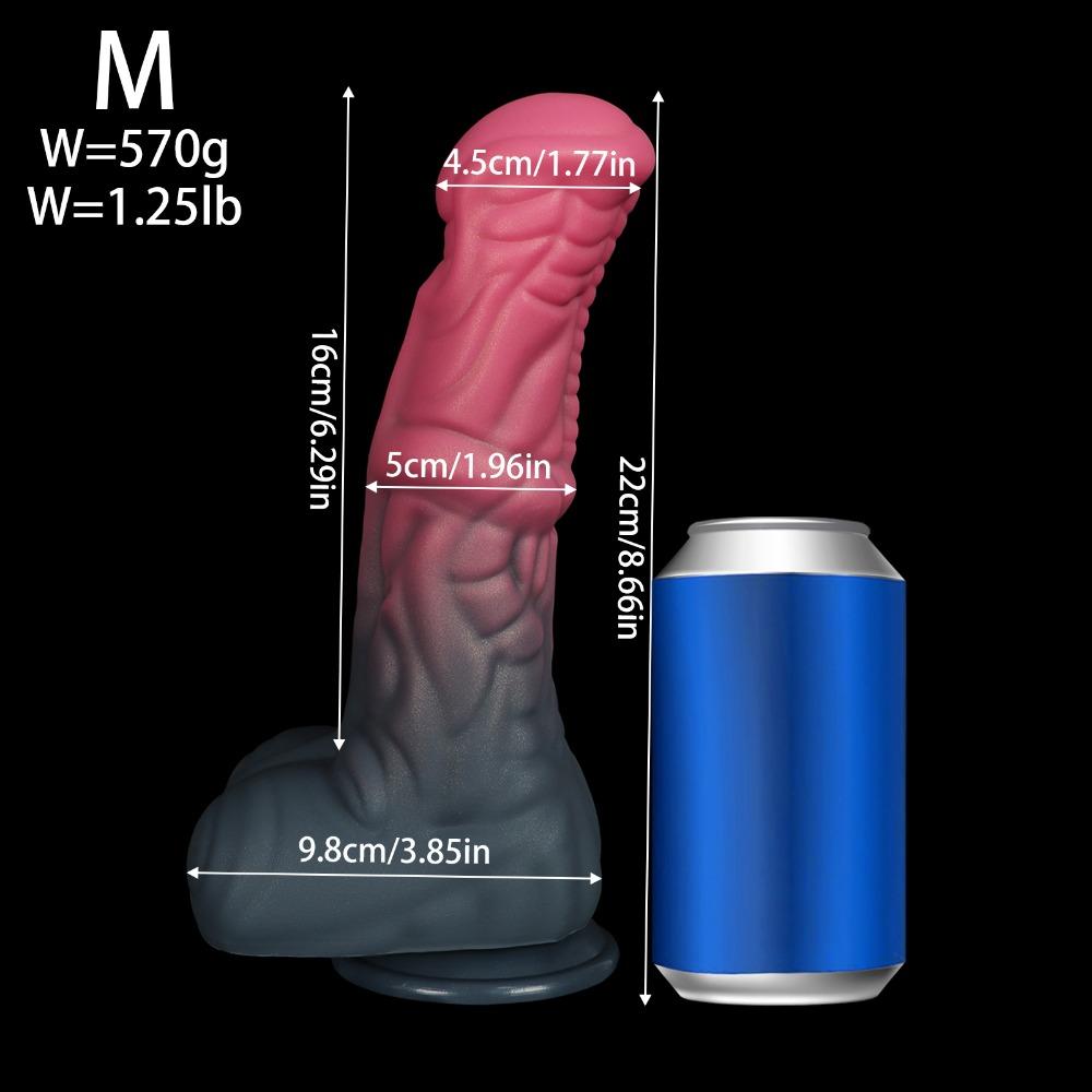 Oversized Knot Anal Plug - Extra Large Thick Silicone Dildo for Extreme Stretching, Giant Fantasy Butt Plug for Men Women