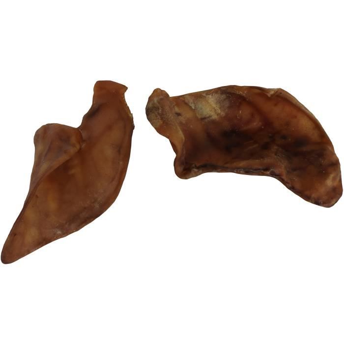 Oreilles De Porc - AIME - 70g - 100% Naturel - Sans Colorant - Pour Chien Adulte