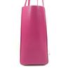 TIFFANY&Co. Logo Bag Tote Bag Shawl Shoulder Bag Leather Pink Based/Black
