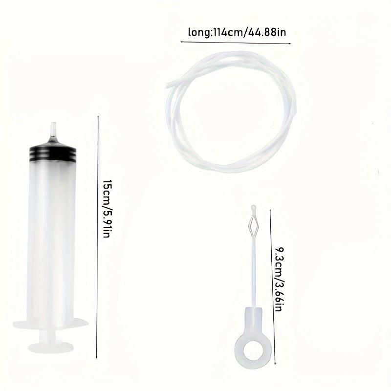 5pcs/1set, Refrigerator Through-Hole Brush | Dredging Cleaning Tool, Obstacle Remover, Household Cleaning Outlet Cleaner