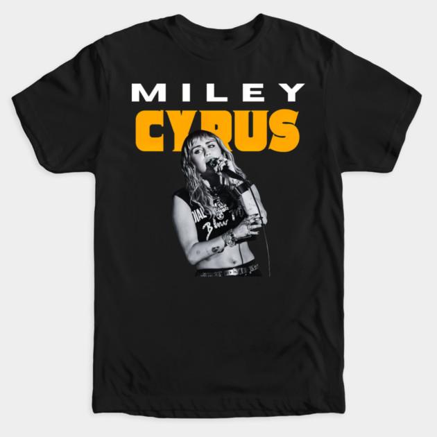 Miley Cyrus Tariik 2026 Neues Unisex T-Shirt Unisex Rundhals 100% Baumwolle Kurzarm Oversized Beliebtes Mode-T-Shirt Fan-Geschenke