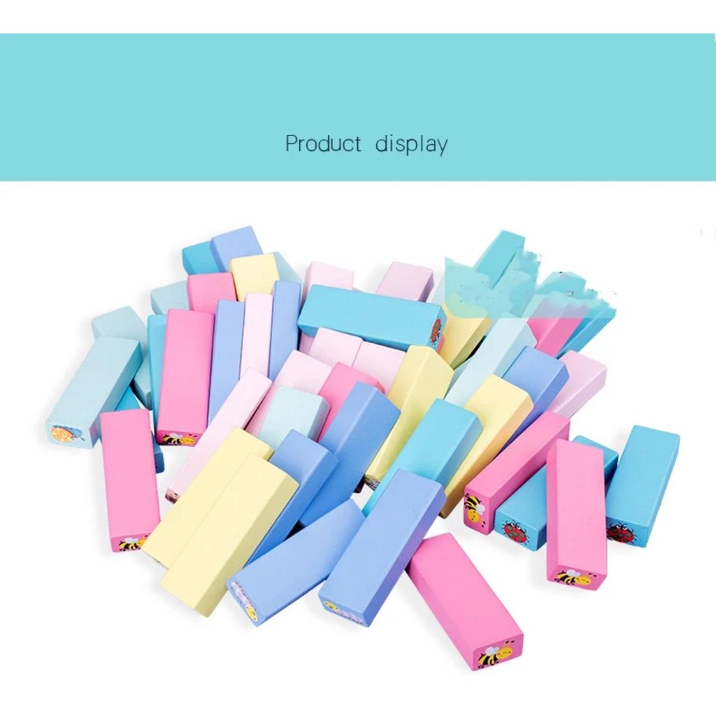 Number Animal Wooden Blocks Game Domino Stacking Blocks Stacking Tower Fun Outdoor Lawn Yard Game Education Toys