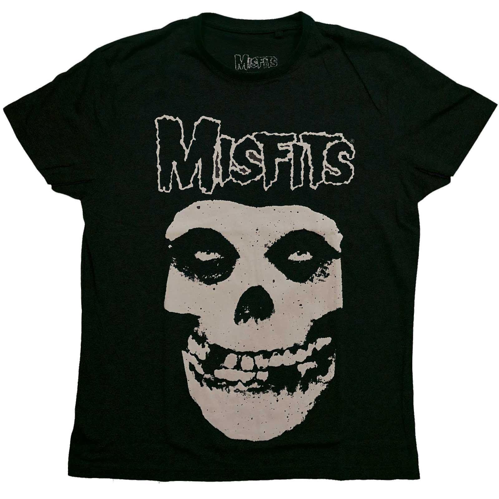 Misfits Logo & Fiend Official Tee T-Shirt Mens Unisex S