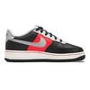 NBA X Nike Air Force 1 07 LV8 EMB GS 75th Anniversary - Trail Blazers Kids Sneakers Black Grey-Fog Sail DJ9993-001
