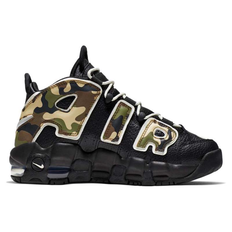 Nike Air More Uptempo 96 Camo GS Vintage Basketball CJ0930-001