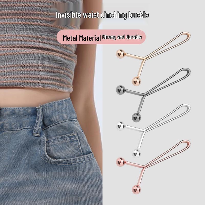 Unsichtbarer Taillenclip für Jeans: Einfaches Taillen- und Hosenlängen-Änderungs-Gadget