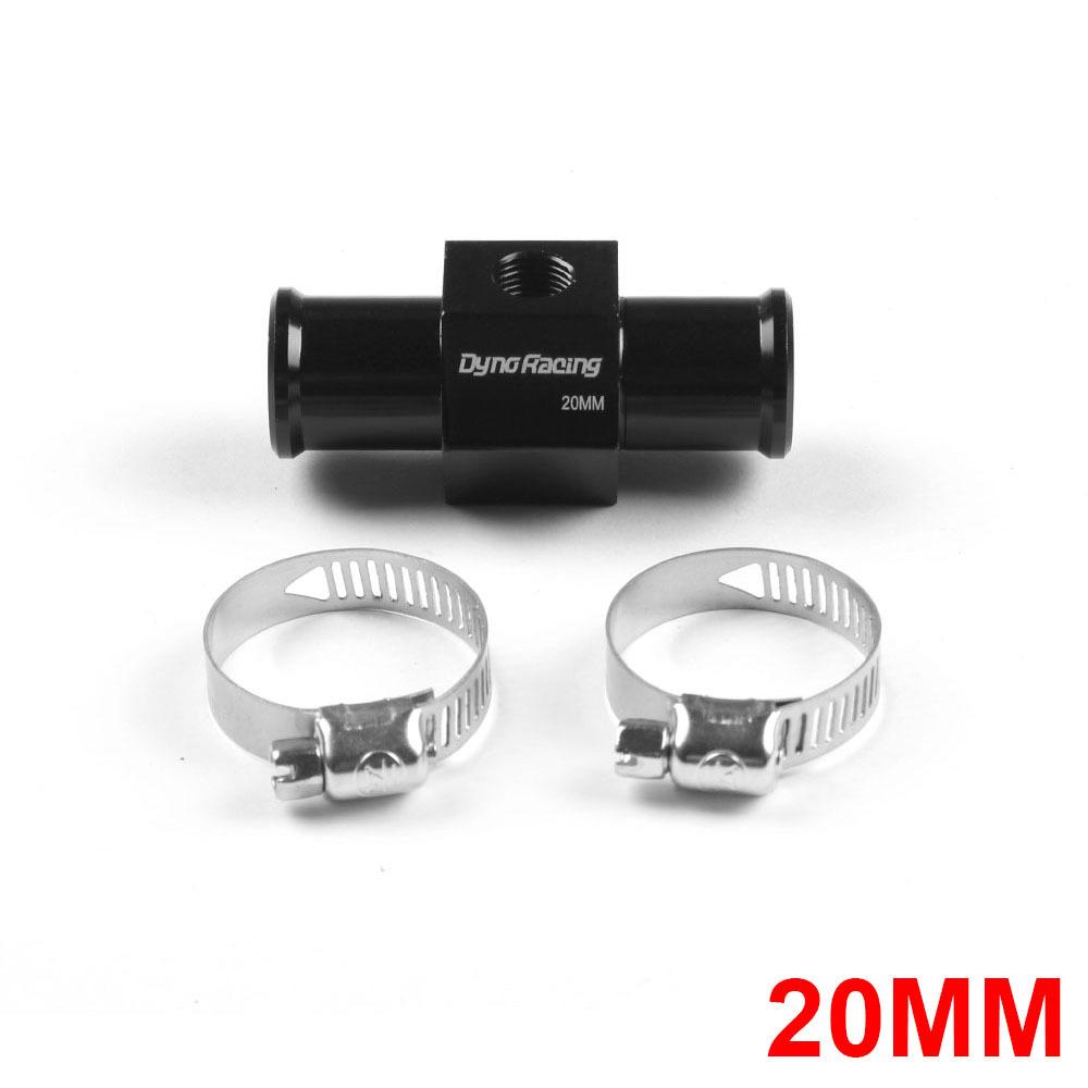 Czarny miernik temperatury wody temperatura grzejnika termometr do wody czujnik złącza rurowego 18 MM 20 MM 22 MM 24 MM przejściówka do węża