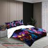 3pcs Butterfly Bedding Sets 3D Printed Colorful Butterflies Duvet Cover Sets With Pillowcases No Filling Dramatic Vivid Visual