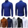 Men's Turtleneck Slim Fit Long Sleeve Jumper Casual High Collar Pullover Tops Basic Turtlenecks Slim Fit T-Shirts