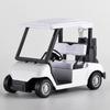 Pull-Back Golf Cart Model Simulation Golf Cart Vehicles Toy Miniature Golf Cart  Children Gift