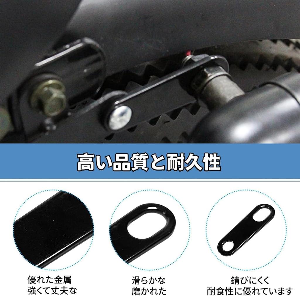 Motorcycle Turn Signal Stays for Motorcycles, Stainless Steel Stays (Set of 4) for Retro